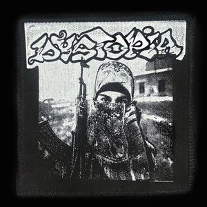 Dystopia crust punk band patch